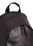 Detail View - Click To Enlarge - 10685 - Asymmetric zip pocket calfskin leather backpack