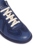 Detail View - Click To Enlarge - 10673 - 'Replica' calfskin leather low top sneakers