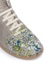 Detail View - Click To Enlarge - 10673 - 'Replica' paint splash leather sneakers