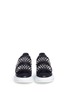 Front View - Click To Enlarge - ALEXANDER MCQUEEN - 'Larry' chunky outsole stud leather sneakers