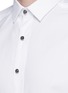 Detail View - Click To Enlarge - LANVIN - Metal button tuxedo shirt