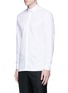 Front View - Click To Enlarge - LANVIN - Slim fit collar trim tuxedo shirt