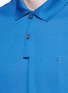 Detail View - Click To Enlarge - LANVIN - Slim fit reverse seam polo shirt