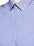 Detail View - Click To Enlarge - LANVIN - Mix check plaid cotton shirt