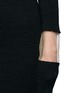 Detail View - Click To Enlarge - TOGA ARCHIVES - Mesh cuff wool knit dress