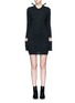 Main View - Click To Enlarge - TOGA ARCHIVES - Mesh cuff wool knit dress