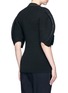 Back View - Click To Enlarge - TOGA ARCHIVES - Puff sleeve wool knit top