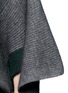 Detail View - Click To Enlarge - TOGA ARCHIVES - Asymmetric rib knit cape top
