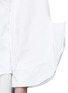 Detail View - Click To Enlarge - TOGA ARCHIVES - Ruffle cuff poplin shirt