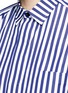Detail View - Click To Enlarge - TOGA ARCHIVES - Flared cuff London stripe poplin shirt