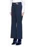 Front View - Click To Enlarge - TOGA ARCHIVES - Frog embellished waist twill pants