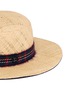 Detail View - Click To Enlarge - MAISON MICHEL - 'Gabriel' round garden straw hat