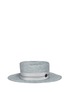 Main View - Click To Enlarge - MAISON MICHEL - 'Kiki' petersham band canapa straw boater hat