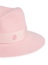 Detail View - Click To Enlarge - MAISON MICHEL - 'Henrietta' swirl rabbit furfelt fedora hat