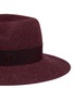 Detail View - Click To Enlarge - MAISON MICHEL - 'Virginie' grosgrain band rabbit furfelt hat