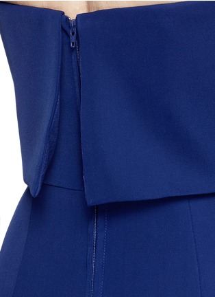 Detail View - Click To Enlarge - C/MEO COLLECTIVE - 'Need To Know' drape strapless dress
