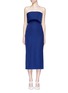 Main View - Click To Enlarge - C/MEO COLLECTIVE - 'Need To Know' drape strapless dress