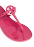 Detail View - Click To Enlarge - TORY BURCH - 'Colori' logo jelly thong sandals