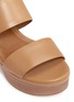 Detail View - Click To Enlarge - TORY BURCH - 'Solana' leather platform sandals