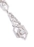 Detail View - Click To Enlarge - LAZARE KAPLAN - 'Maya' diamond 18k white gold geometric cutout drop earrings