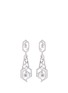 Main View - Click To Enlarge - LAZARE KAPLAN - 'Maya' diamond 18k white gold geometric cutout drop earrings