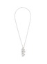 Main View - Click To Enlarge - LAZARE KAPLAN - Diamond 18k white gold floral pendant necklace