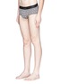 Figure View - Click To Enlarge - - - 'Brando' tile print cotton briefs