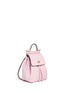 Front View - Click To Enlarge - - - 'Miss Sicily' small grainy leather backpack