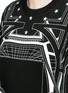Detail View - Click To Enlarge - GIVENCHY - Geometric star print sweatshirt