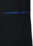 Detail View - Click To Enlarge - ACNE STUDIOS - 'Blair' contrast trim crepe tailored long coat
