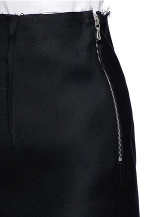 Detail View - Click To Enlarge - ACNE STUDIOS - 'Lynton' wool-silk skirt