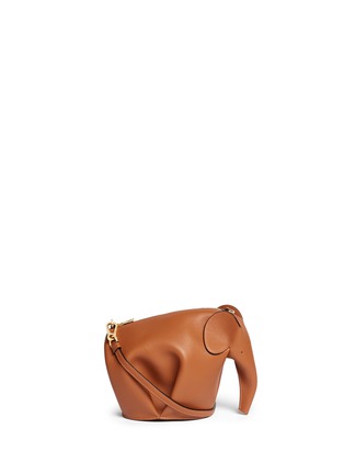 Main View - Click To Enlarge - LOEWE - 'Elephant Minibag' leather shoulder bag