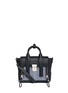 Main View - Click To Enlarge - 3.1 PHILLIP LIM - 'Pashli' mini denim panel leather satchel