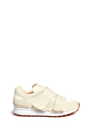Main View - Click To Enlarge - 3.1 PHILLIP LIM - 'Trance' strap suede sneakers