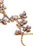Detail View - Click To Enlarge - ERICKSON BEAMON - 'Botanical Garden' Swarovski crystal floral chain bracelet
