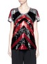 Main View - Click To Enlarge - LANVIN - Sequin chevron jersey T-shirt