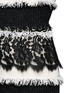 Detail View - Click To Enlarge - LANVIN - Eyelash lace ribbon tweed sheath dress