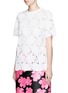 Front View - Click To Enlarge - LANVIN - Floral guipure lace top