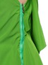Detail View - Click To Enlarge - LANVIN - Oversize bow back faille dress