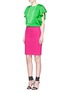 Figure View - Click To Enlarge - LANVIN - Ruffle sleeve satin crepe top
