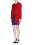 Figure View - Click To Enlarge - LANVIN - Embroidered sequin paillette stripe jersey skirt