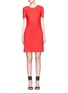 Main View - Click To Enlarge - LANVIN - Draped bow stretch linen dress