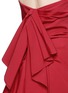 Detail View - Click To Enlarge - LANVIN - Cascade ruffle strapless faille gown