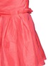 Detail View - Click To Enlarge - LANVIN - Draped bow stretch organza dress