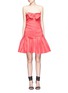 Main View - Click To Enlarge - LANVIN - Draped bow stretch organza dress