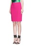Front View - Click To Enlarge - LANVIN - Technical crepe skirt