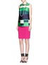 Figure View - Click To Enlarge - LANVIN - Technical crepe skirt