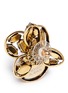 Detail View - Click To Enlarge - ERICKSON BEAMON - 'Sound Garden' oversize crystal flower earrings