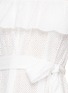Detail View - Click To Enlarge - MARYSIA - 'Victoria' ruffle overlay broderie anglaise off-shoulder dress