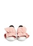 Front View - Click To Enlarge - MSGM - Ruffle vamp leather skate slip-ons